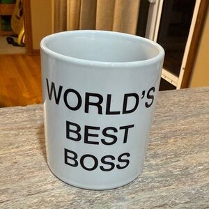 NEW World's Best Boss Mug